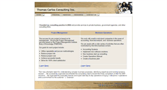 Desktop Screenshot of carlosconsulting.com